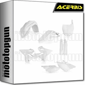 ACERBIS 0023637 FULL PLASTICS KIT WHITE YAMAHA WR 125 2T 2019 19 - Picture 1 of 3