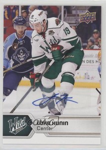 2017-18 Upper Deck AHL SPs Auto Luke Kunin #112 Rookie Auto RC