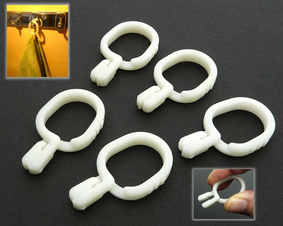 5 x BTG Handtücher Ersatz Aufhänger GESCHIRRTUCH CLIPS Handtuchhaken UNIVERSAL - Bild 1 von 1