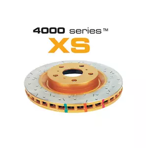 DBA Front Brake Discs 4000 series - XS For: Nissan Skyline R34 GTR BNR34 99-02 - Picture 1 of 1