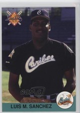 1994-95 Line Up Venezuelan Winter League Luis M Sanchez #138