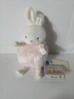 Bunnies By The Bay Roly Poly Rutabaga Cream Rabbit Knotted Plush Bean Bag Toy 5"