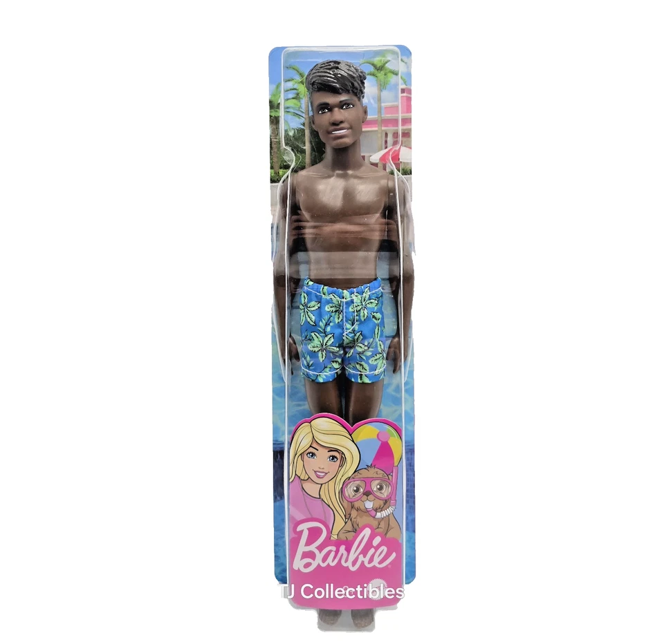 BARBIE KEN AA Swimsuit Beach Fashionista Boy Doll HBV03 2022 Mattel