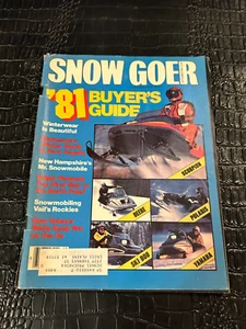 SEPTEMBER 1980 SNOW GOER snowmobile magazine - Picture 1 of 1