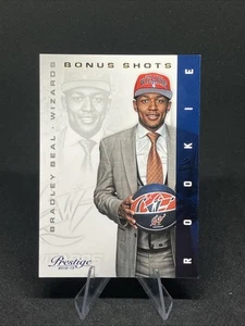 2012 Prestige Bradley Beal /249 Gold Bonus Shots RC #212 Suns Wizards - Bild 1 von 2