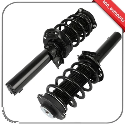 For Audi TT MKII TTRS Quattro 2007-2015 2x Front Air Suspension Strut Assembly - Image 1 of 4