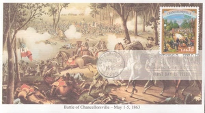 Primer día de emisión 1995 - Sello postal en honor a Chancellorsville - Mystic - Imagen 1 de 1