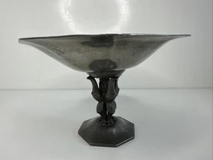 Antiguo plato de peltre Just Andersen compota Dinamarca - Imagen 1 de 14
