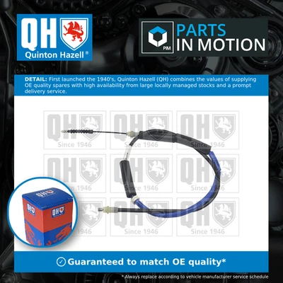 Handbrake Cable fits JAGUAR X TYPE X400 3.0 Rear 01 to 09 WB(AJV6) Hand Brake QH - Image 1 of 4