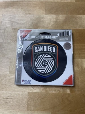 WINCRAFT SDFC Crest Die-Cut Magnet San diego - Image 1 of 3