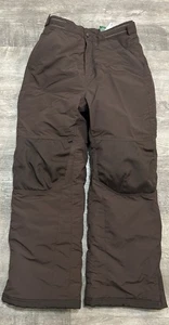 L.L. Bean Kids Black Size 8 Insulated Snow Ski Pants w/ Adjustable Waist - Picture 1 of 6