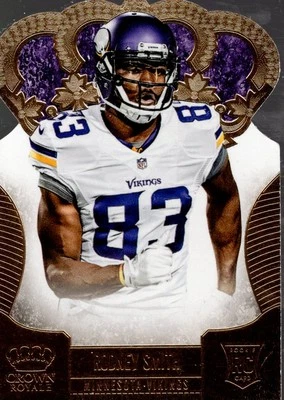 2013 Crown Royale Retail #183 Rodney Smith RC - FB - Image 1 of 2
