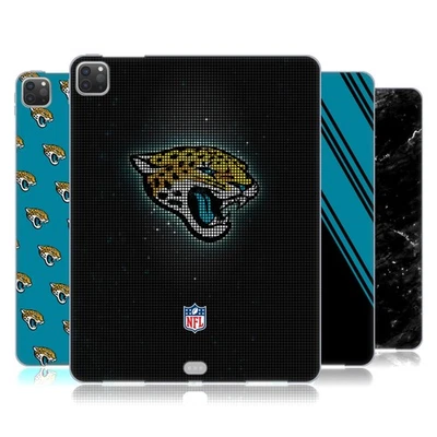 OFFICIAL NFL JACKSONVILLE JAGUARS ARTWORK GEL CASE FOR APPLE SAMSUNG KINDLE - Image 1 of 4