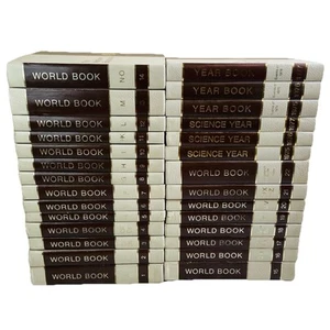 VTG 1974 World Book Encyclopedia Set (Volumes 1-22) + Science Year & Year Books - Picture 1 of 12