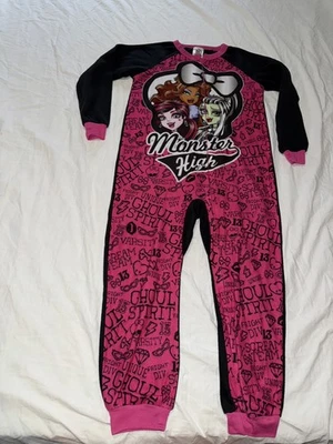 Девочек Monster высоты цельный Zio вверх PJ пижамы Союза костюм размер 6/6 X - Изображение 1 из 4