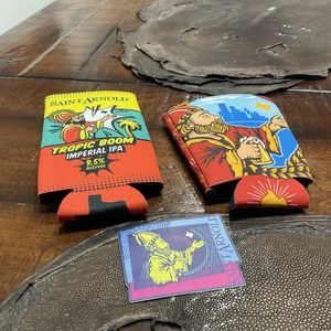 NEU!! Saint Arnold Brewery Houston TX Bierdose Glas Koozie Lot Tropic Boom - Bild 1 von 3