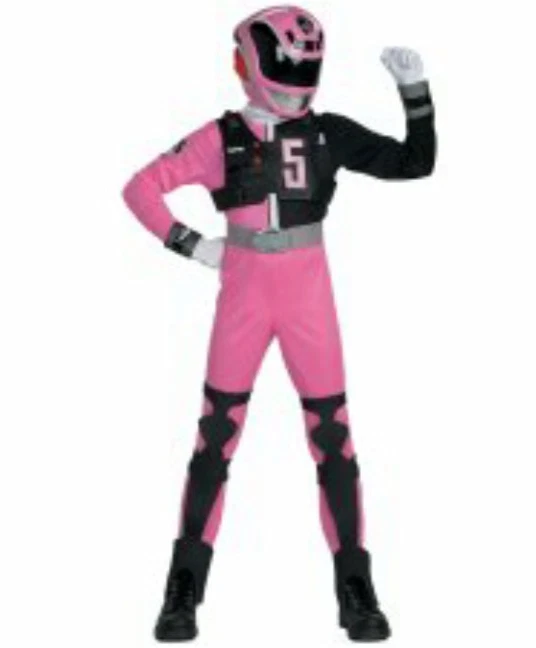 Power Rangers SPD Deluxe Pink Ranger Child Costume Size 7-8 Medium New Girls  - Image 1 of 1