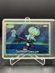 2025 Topps Chrome SpongeBob Squilliam Fancyson Wave Refractor 106/175 #13 - Bild 1 von 2