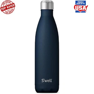 Bottiglia acqua acciaio inox 25 oz isolata sottovuoto freddo caldo contenitore viaggio nuova - Foto 1 di 5