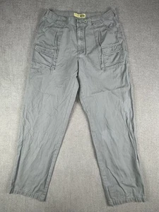 Cabela's 7 Pocket Hiker Pants Mens 40 Olive Green 100% Cotton Cargo Actual 38x34 - Picture 1 of 12