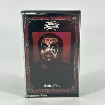 King Diamond  - Conspiracy ( Cassette 1989 promo Rare Rock Heavy Metal ) - Image 1 of 4