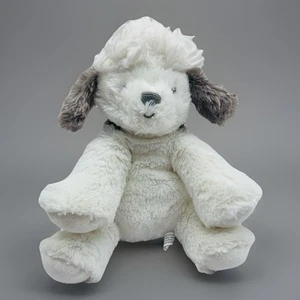 Carters Just One You Peluche Perro Pastor Inglés Cachorro Suave Relleno Gris Blanco 9” - Imagen 1 de 10
