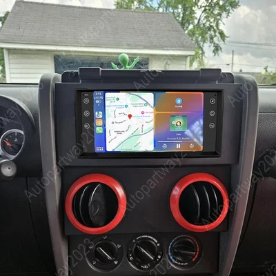 Unidad principal de tablero Android 15 radio ilimitada Jeep Wrangler 2007-2015 Carplay para Jeep Wrangler Foto 1 de 4