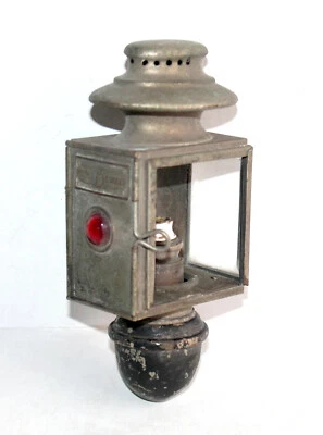 RARE PHARES BESNARD - LANTERNE DE FIACRE, LAMPE PETROLE DE CALECHE, VOITURE XIXe - Photo 1/4