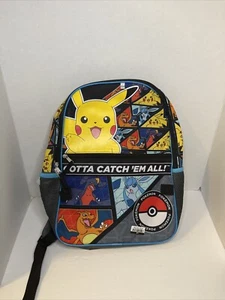 Zaino Bio World Pokemon 16" NUOVO CON ETICHETTE - Foto 1 di 7