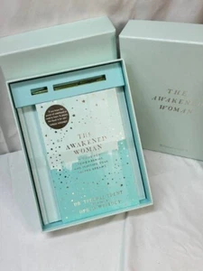 The Awakened Woman Book, Journal & Gold Pen Gift Box New in Box Perfect Gift! - Imagen 1 de 3