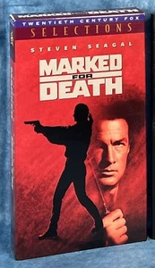 Steven Seagal Marked For Death VHS , Excellent, Play Tested, Fast Shipping - Imagen 1 de 3