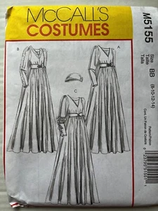Pattern McCall’s M5155, misses’/petite costume, renaissance, medieval sz 8-14 - Picture 1 of 3