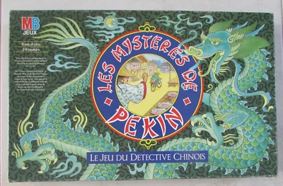 Jeu de société Les mystères de Pékin Le jeu du détective chinois MB 1987 - Photo 1/4