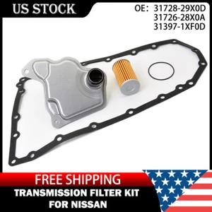 Transmission Oil Filter + Gasket For 2016-2020 Nissan OE#31728-29X0D 31726-28X0A - Picture 1 of 16