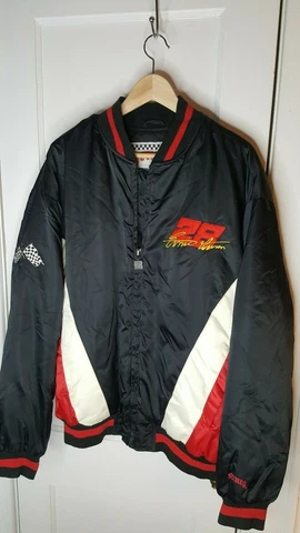 Vintage Ernie Irvin Racing Windbreaker Jacket Large  NASCAR Cover