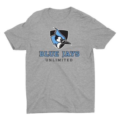 Venley Official NCAA Johns Hopkins Blue Jays Unlimited Premium T-Shirt Cover