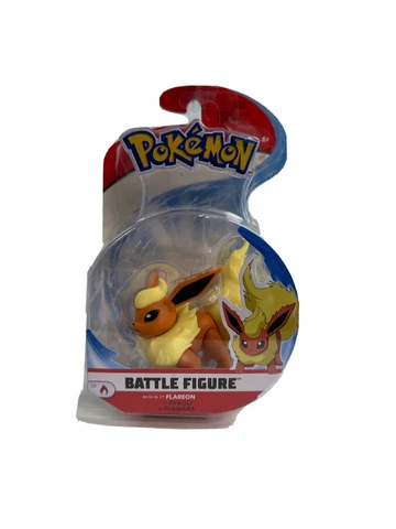 Pokemon Series 3 Battle 3" Figure Flareon 2019 WCT Toys NEW/Package open Cover