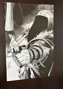 ONCE AND FUTURE #25 (Boom Comics 2019) -- VIRGIN Sketch Variant -- NM- Or Better - Picture 1 of 2