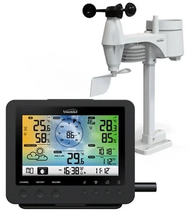 Stazione meteo WiFi Internet Wunderground & WeatherCloud versione ufficiale Regno Unito - Foto 1 di 14