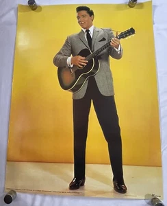 Elvis Presley - Verkerke Poster 23.75x31.25” 1981 Guitar rock and roll vintage - Picture 1 of 3