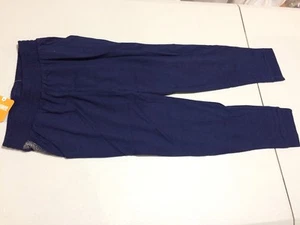 NEW Gymboree Girls Knit Pants Navy Blue Gold Sparkle Butterfly Garden 4,6,8 - Picture 1 of 2