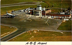 SCHOENERSVILLE, PENNSYLVANIA - ALLENTOWN BETHLEMEM - EASTON AIRPORT - POSTCARD - Picture 1 of 2