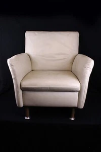 KOINOR Vittoria Komfortsessel Echt Leder Beige Holzfüße Höhenverstellbar - Bild 1 von 6