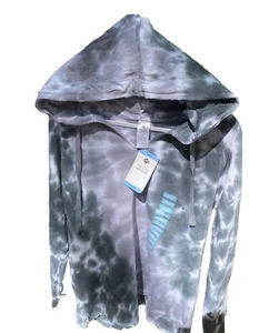 Member's Mark Large Soft Loose Fit raw edge hem Hoodie Tie Dye - Picture 1 of 13