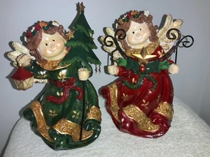 Joy & Noel Angel Figurines - Picture 1 of 10
