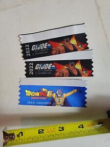 SDCC 2022 Ribbons GI Joe's DragonBall Z G.I. Joes San Diego Comic Con