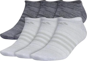 Calcetines Adidas Hombre Superlite No Show, con compresión de arco (6 paresBlanco/Maravilla S - Imagen 1 de 5