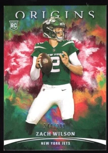 2021 Panini Origins ZACH WILSON Red /299 SP Rookie RC #102 - Picture 1 of 1