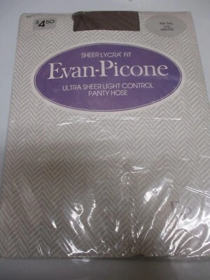 1 PR EVAN-PICONE SANDALIA TRANSPARENTE CONTROL PANTIMEDIAS TALLA ALTO NUEVO GRIS Foto 1 de 4