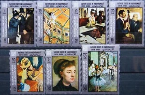 ADEN KATHIRI State of Seiyun 1967 194-00 A Gemälde Edgar Degas Paintings ** - Bild 1 von 1